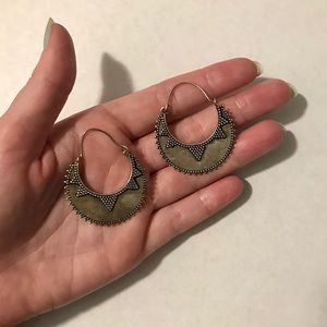 Barcelona silver earrings
